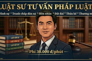 DỊCH VỤ LUẬT SƯ TƯ VẤN PHÁP LUẬT QUA TỔNG ĐÀI